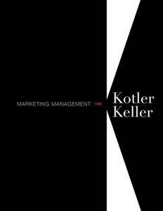 Management 14th Edition by Kotler Keller New 0132102927