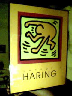 Keith Haring Special Editions Limited C1991 Playboy s Dancer IV Orange