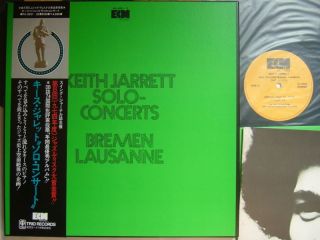 Keith Jarrett OBI Box Mint Solo Concerts