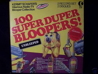 Kermit Schaffer 100 Super Duper Bloopers 2LPs CDN