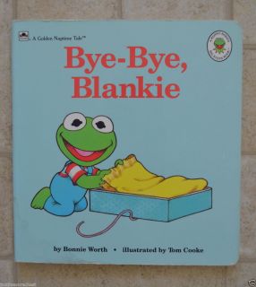 Bye Bye Blankie Boardbook Kermit The Frog Toddler Child Kids Favorite