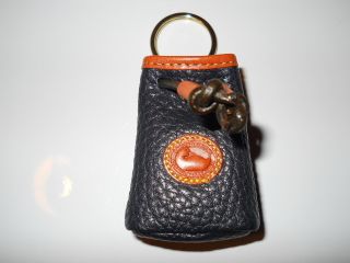Dooney Bourke New Drawstring Key Ring Little Bag
