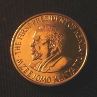 Kenya 50 Cents Coin Kenyatta 2005 UNC