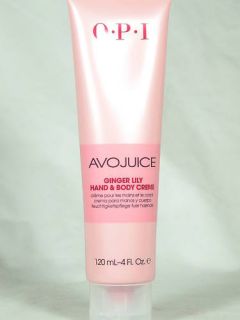 OPI Avojuice Ginger Lily Hand Body Creme 4oz