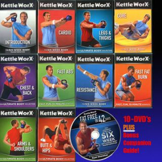 Kettleworx Kettlebell 10 DVD Set Ultimate Collection