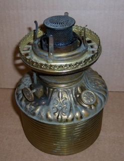 Antique Kerosene Oil Hanging Banquet Lamp Font Fostoria