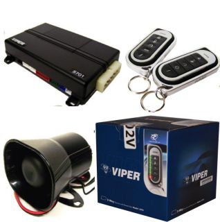 5202V 2 Way Security and Remote Start System and Keyless Entry