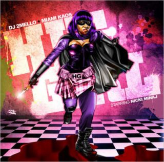 Nicki Minaj Hit Girl Kickass Official Mixtape CD
