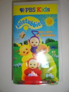 PBS Kids Teletubbies VHS Movie Here Comes The Teletubbies VHTF