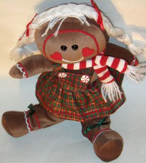PBC International Gingerbread Girl sings We Wish You A Merry Christmas