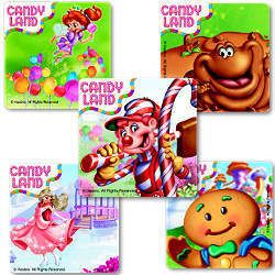 15 CANDYLAND Game Stickers Kid Boy Girl Birthday Party Goody Bag