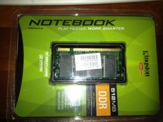 512MB DDR PC 2700 333MHz 266MHz PC 2100 Notebook Laptop RAM Kingston