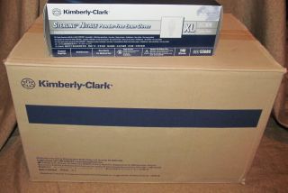 Kimberly Clark Sterling Nitrile Powder Latex Free Exam Gloves XL CASE