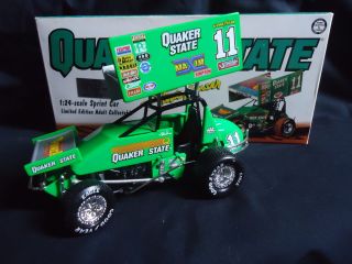 Steve Kinser Quaker State Sprint Car 1997 Action 1 24 Scale NASCAR