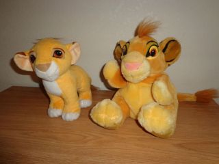 Disney Lion King Simba Hand Puppet and Simba Kissing Plush Toy