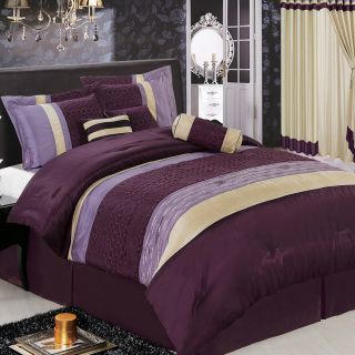 Luxury Fine Bed Linens Queen King Comforter Set Royal Hotel Collection