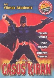 CASUS KIRAN DVD Turkish Superhero Cult Movie Limited Edition Onar