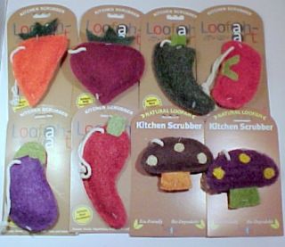 Loofah Art® Kitchen Scrubber Vegetable Eco Friendly