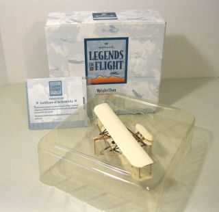  Legends Wright Flyer Miniature Airplane Limited Edition Kitty Hawk