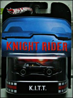 Hot Wheels Knight Rider KITT K I T T Retro Entertainment Series