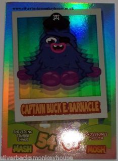 Moshi Monsters Mash Up Captain Buck E Barnacle Limited