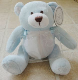 New with Tag ~ Koala Baby Blue & White Plush Teddy Bear ~ Empty Gift