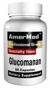 GLUCOMANNAN AmerMed dietary supplement konjac root fiber cholesterol