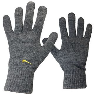 Nike 9317 Mens Sports Gloves Knit Glove Winter Gray