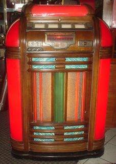 Seeburg Symphonola Jukebox RARE Model Classic w 8 Tubes Amp Original