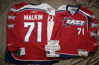EVGENI MALKIN PITTSBURGH PENGUINS REEBOK HOCKEY 2009 NHL ALL STAR