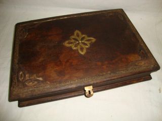 Islamic Persian Vintage Old Rare Brass Used Muslim Holy Kuran Book Box