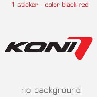 Koni Sticker Decal Logo Multiple Sizes