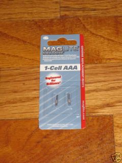 Maglite 1 Cell AAA Solitaire Krypton Bulbs Maglight