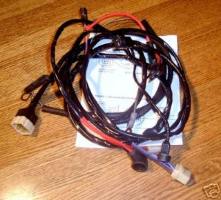 1957 Chevy Under Hood Wire Harness with Alternator