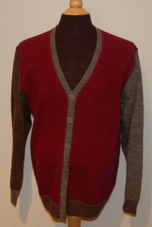 Cool $175 Martin Gordon Grandpa Cardigan Sweater L