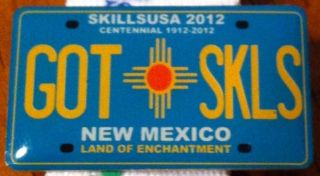 Skillsusa 2012 New Mexico National Conference Pin