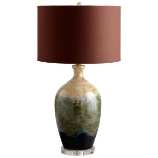 Southwestern Color Abstract Landscape Table Lamp