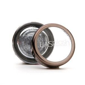 LASplash Cosmetics Crystalized Glitter Eyeshadow Fuse gunmetal 05 oz 1