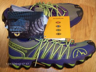La Sportiva Quantum Trail Running Shoes Mens 9 Euro 42 New w Tags Rtl