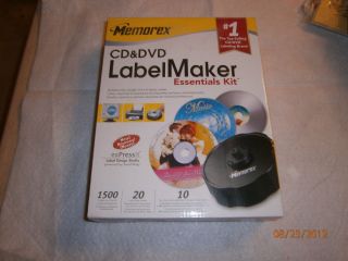 Memorex CD DVD Label Maker Essentials Kit