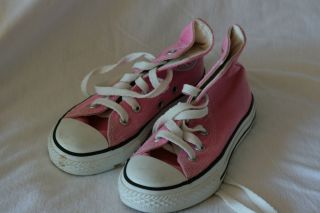 Pink Chuck Taylor Converse High Top Sneakers Size 11