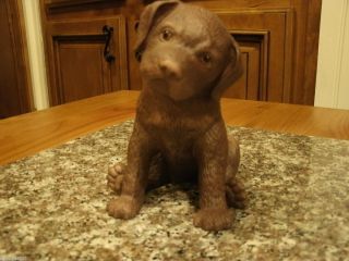 Lenox Collectibles 2003 Chocolate Labrador Puppy Figurine