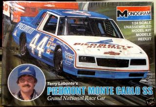 Monogram 44 Terry Labonte 1984 Piedmont Chevy Monte Carlo