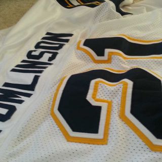 LaDainian Tomlinson 21 Chargers Jersey Authentic
