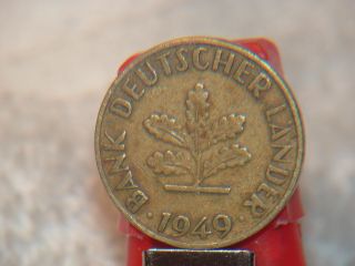 1949 F Bank Deutscher Lander 10 Pfennig