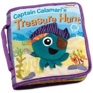 Lamaze Captain Calamaris Treasure Hunt Soft Book Infant Development