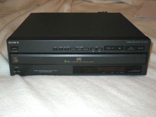 Sony Vintage CDPC 301M 5 Disc Auto Disc Loading System 