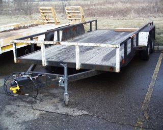 Landscape Equipment Trailer with New Electric Brakes and New LED