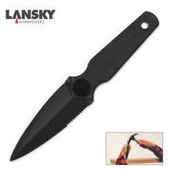 Lansky The Knife Lightweight, High Tech Plastic,Lanyard Hole, Letter