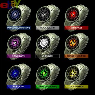 Complete Power Rings of DC Universe Green Lantern Watch